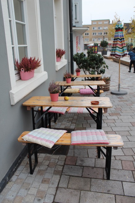 Bit cold for outdoor seating
